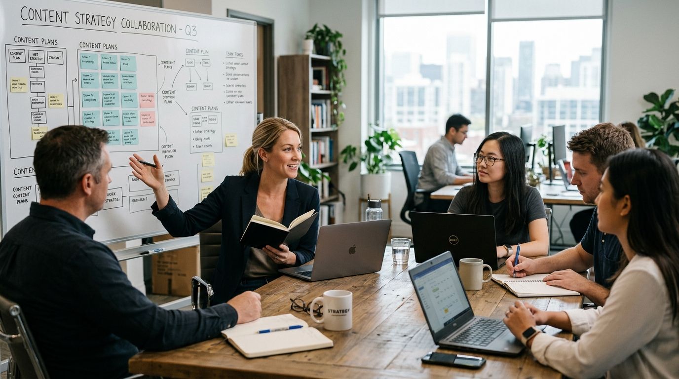 Can a freelance content strategist work with your team?