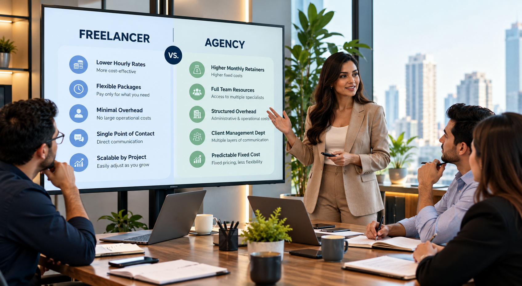 Freelancer vs. Agency Cost: What Should Businesses Expect?
