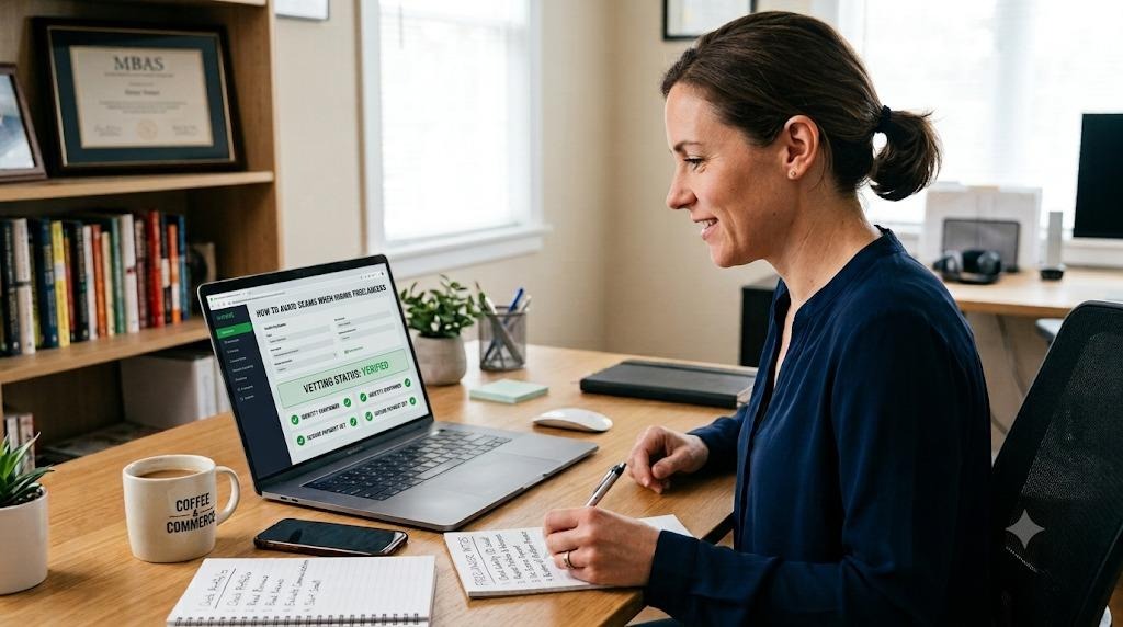 How to Avoid Scams When Hiring Freelancers.